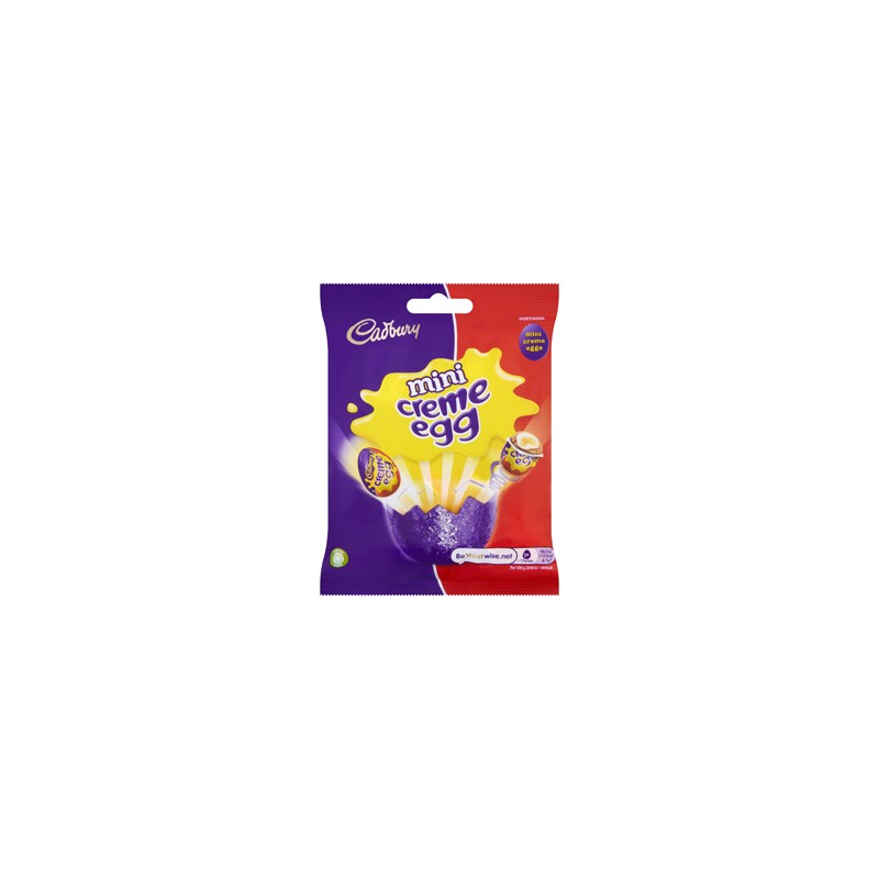 *CLEARANCE.   Cadbury - Creme Eggs Minis Bag (78g)