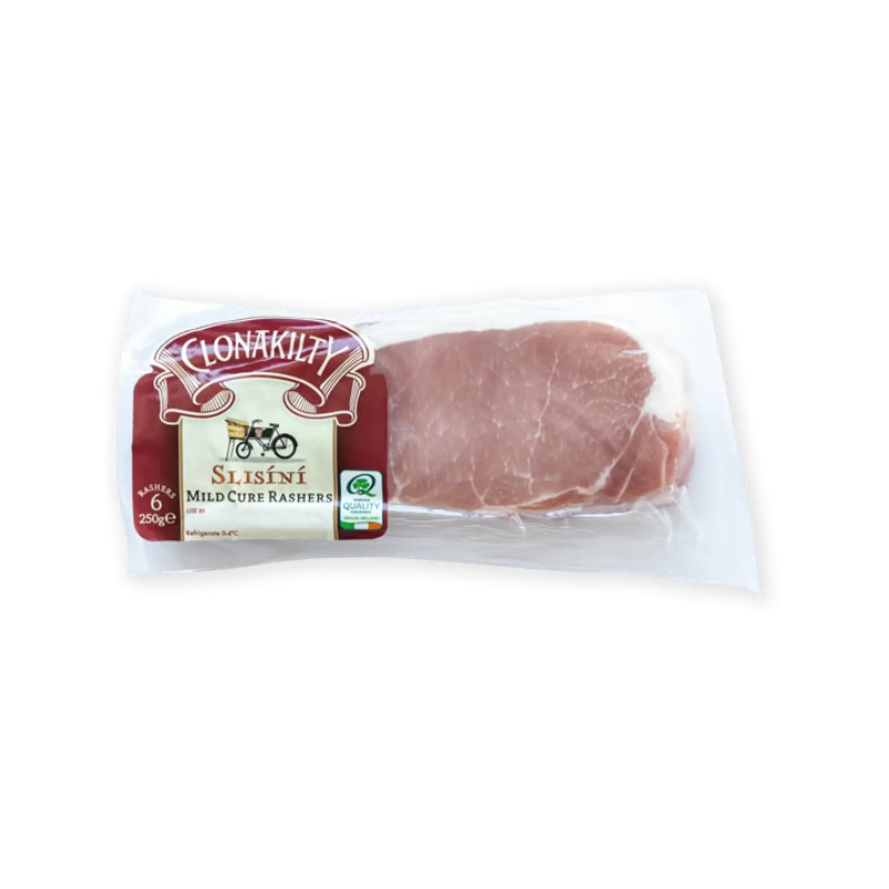 Clonakilty Mild Cure Back Bacon (250g)