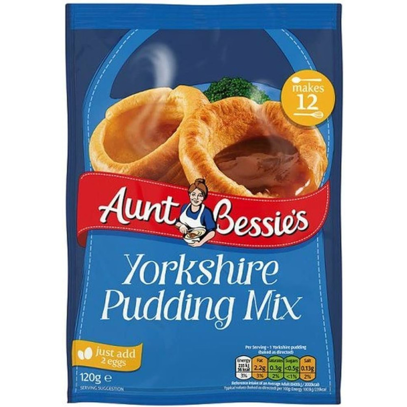 *CLEARANCE....Aunt Bessie's Yorkshire Pudding Mix (120g)