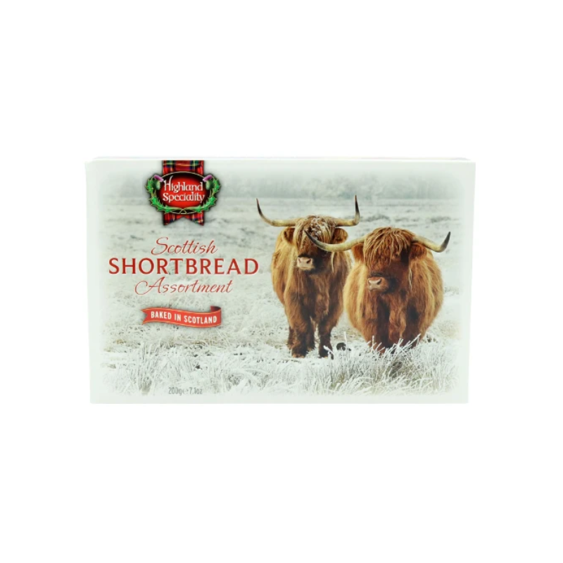 Highland Speciality - Highland Cows Shortbread Assortment (200g)