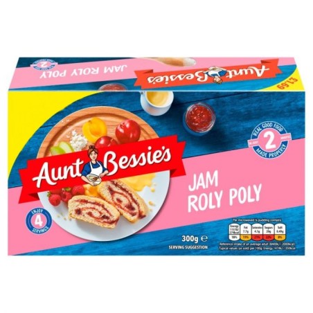 Aunt Bessies Jam Roly Poly (300g)