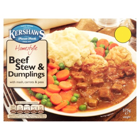 Kershaw Beef Stew and Dumplings (400g)