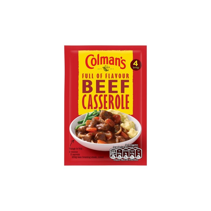 Colmans Beef Casserole Mix (40g)