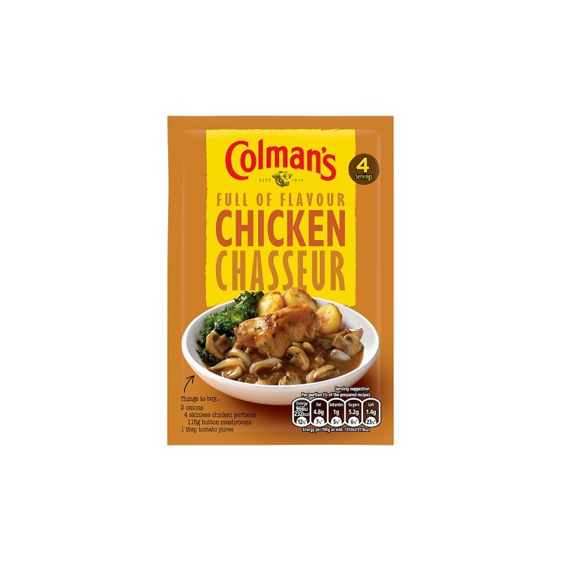 Colmans - Chicken Chasseur Mix (43g)