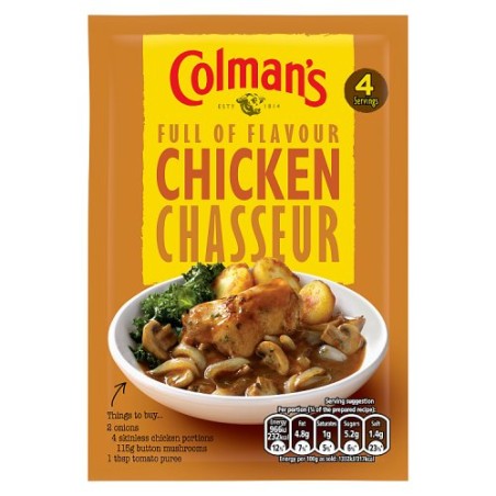 Colmans Chicken Chasseur Mix (43g)