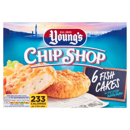 Youngs Fishcakes in Batter (6 / 300g)