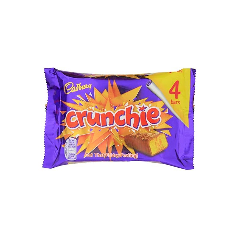 Cadbury Crunchie Multipack (4 x 26.1g)
