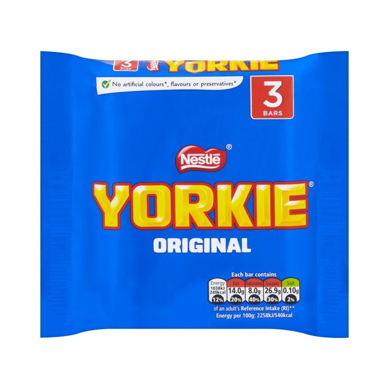 Nestlé Yorkie Original Multipack (3 x 46g)