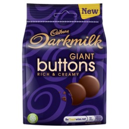 Cadbury Dark Milk Giant Buttons Bag (105g)