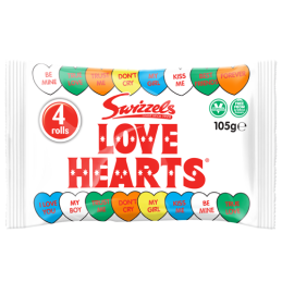 Swizzels Love Hearts Multipack (4 / 105g)