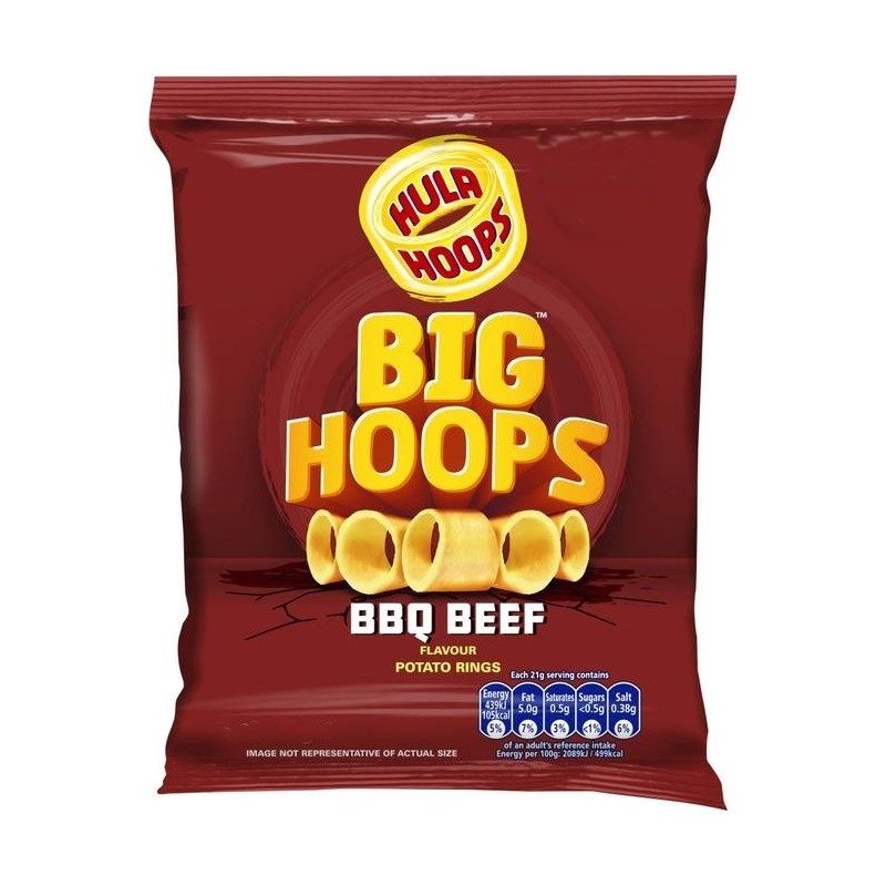 KP - Big Hula Hoops BBQ (70g)