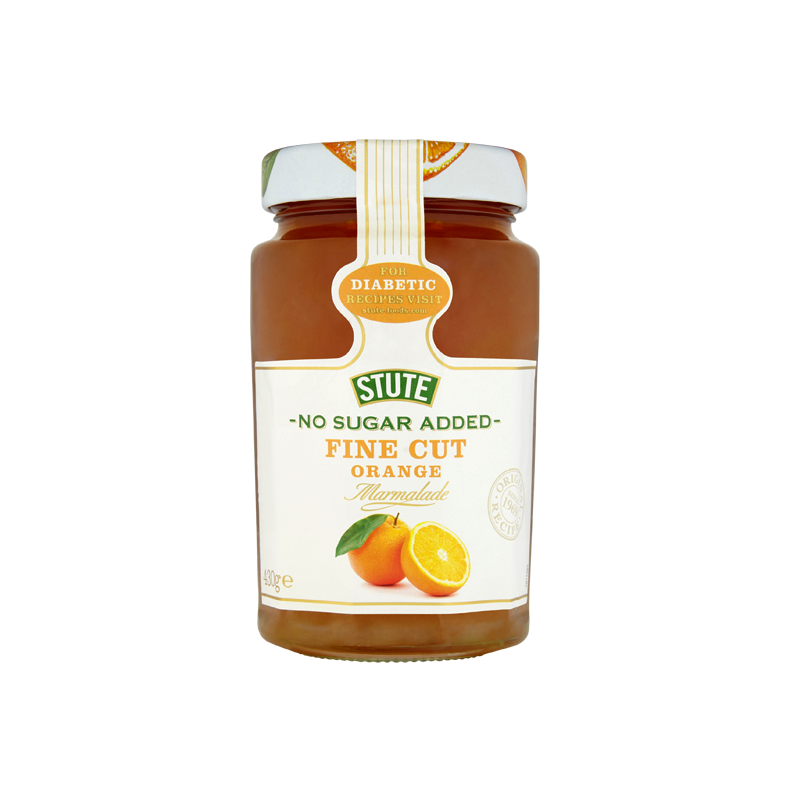 Stute - Orange Fine Cut Marmalade (no added sugar) (430g)