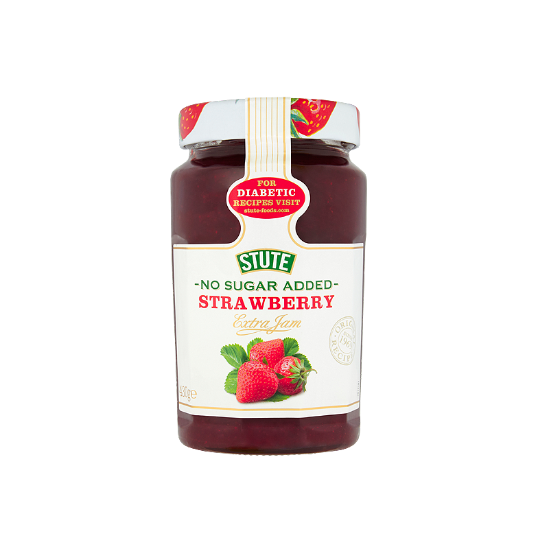 Stute - Strawberry Jam (no added sugar) (430g)