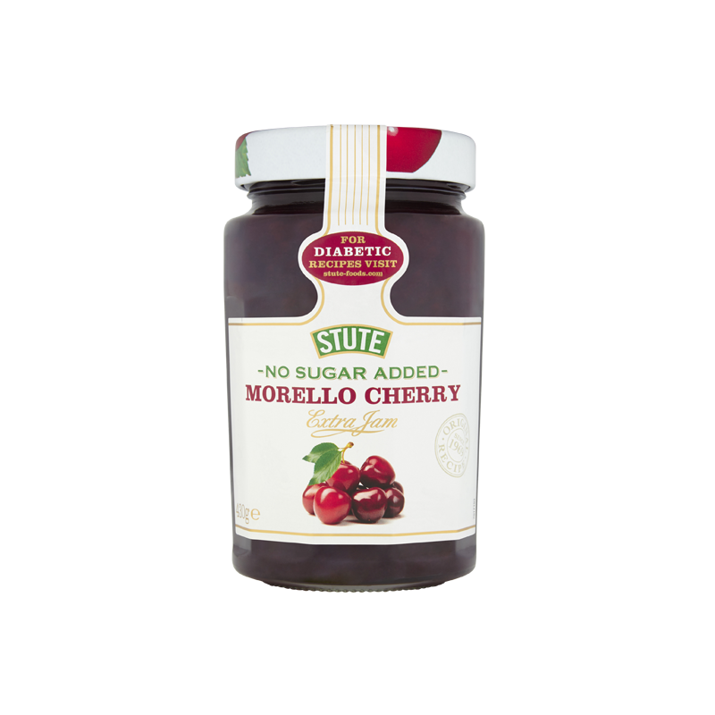 Stute - Morello Cherry Jam (no added sugar) (430g)