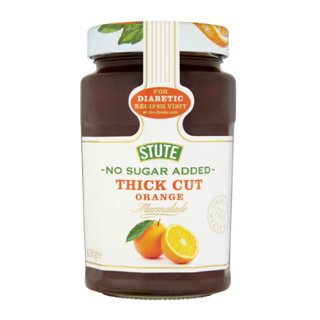 Stute - Orange Thick Cut Marmalade (no added sugar) (430g)