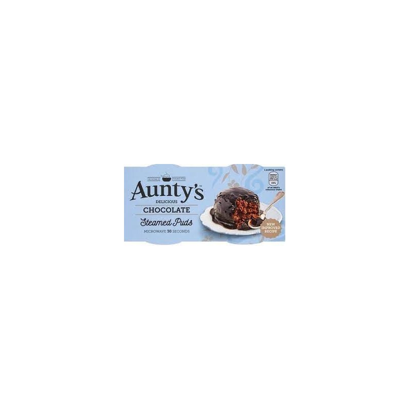 Aunty's Chocolate Sponge Puddings (2 x 95g)