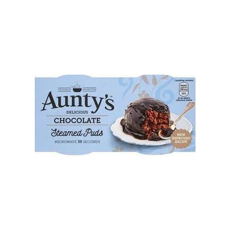 Aunty's Chocolate Sponge Puddings (2 x 95g)
