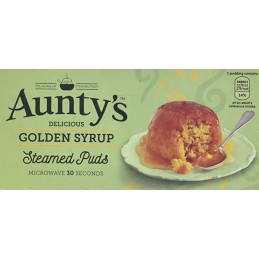 Aunty's Golden Syrup Sponge...