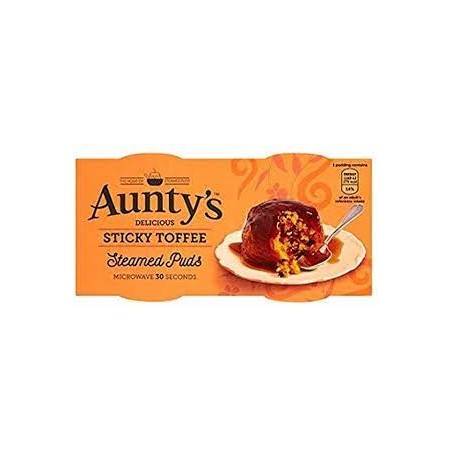 Aunty's Sticky Toffee Sponge Puddings (2 x 95g)