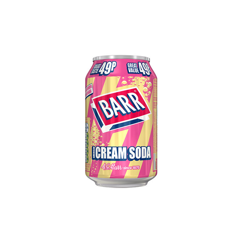 Barr's Cream Soda (330ml)