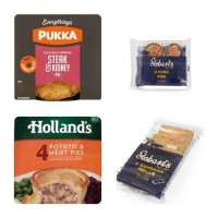 Frozen Pies, Pasties, Sausage Rolls